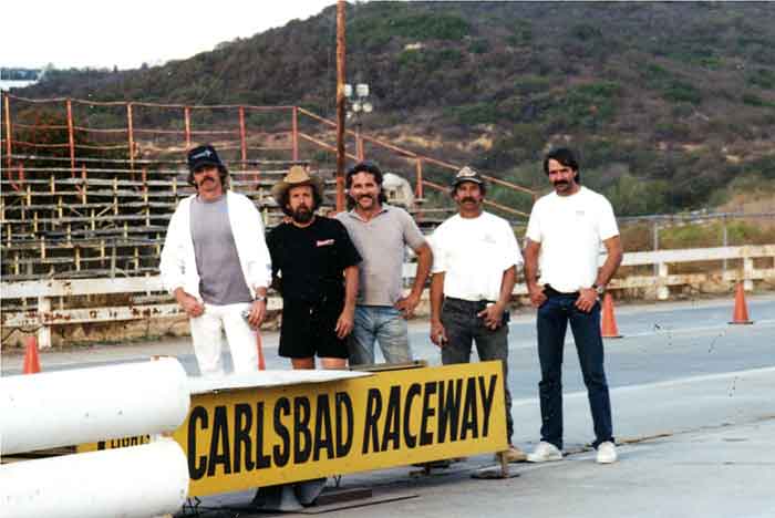 The day we poured the cement starting line in 1994. Hard to believe that was 20 years ago!