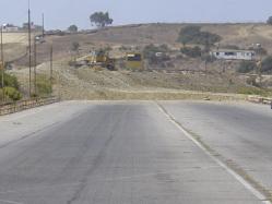 Dragstrip looking toward timing tower