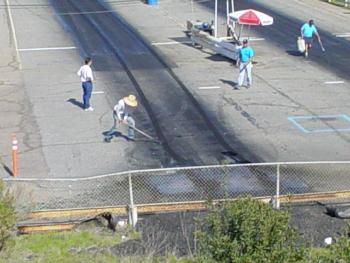 White Truck Burnout -8