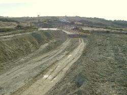 New street gutted for sewer